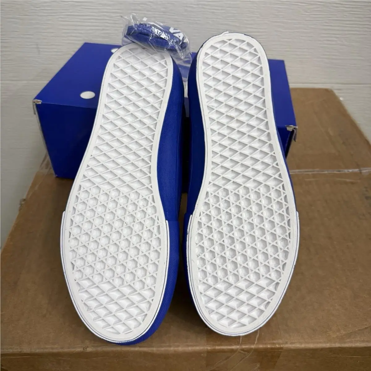 Vans shoes - VANS Old Skool - Old Skool - 2risers Blue/white 2