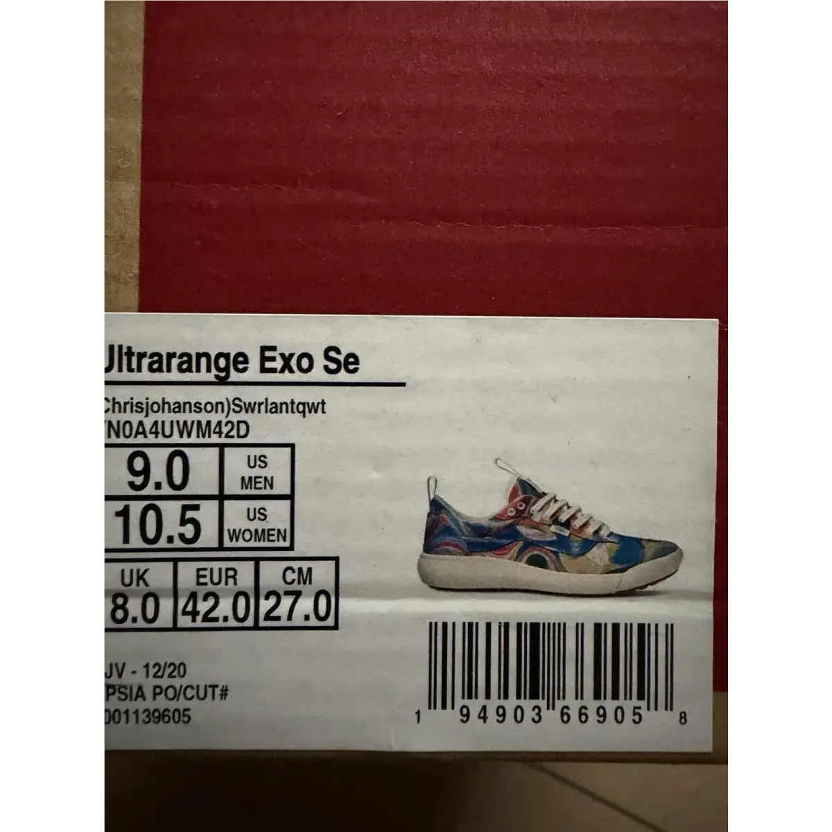 Vans shoes - Chris Johanson - Chris Johanson - Blue 9