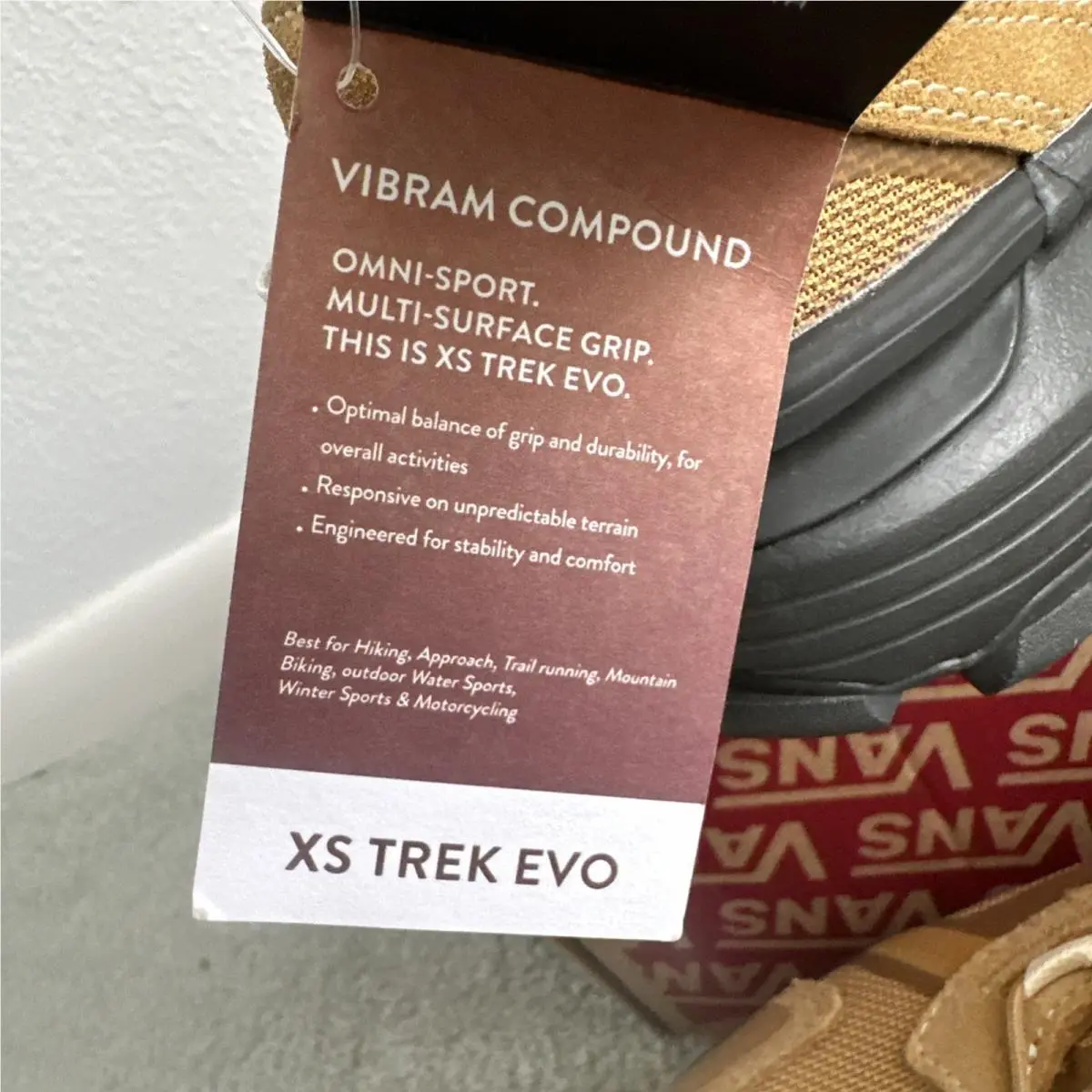 Vans shoes - CROSSPATH XC HIKER - CROSSPATH HIKER - VN000EANGR8 - Brown 1