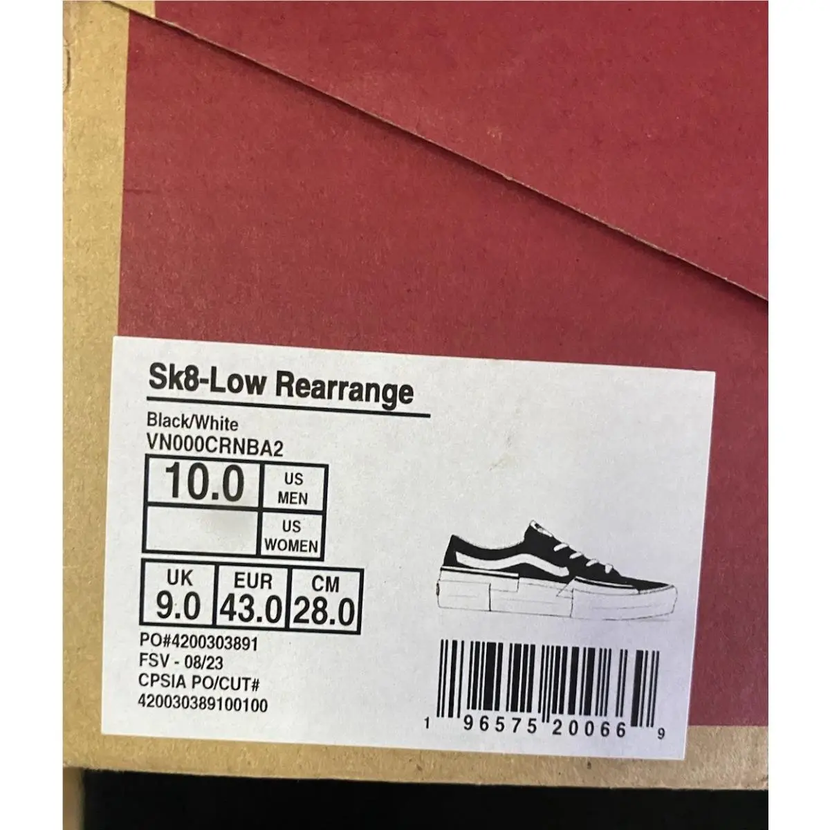 Vans shoes - VANS SK8 - Black 6
