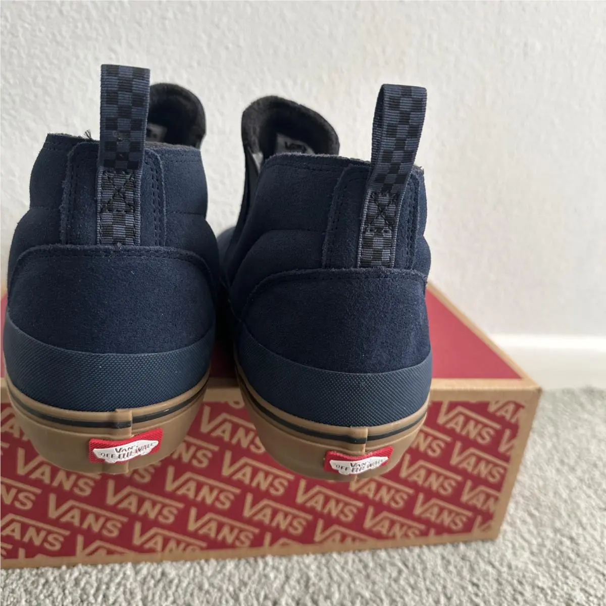 Vans shoes - Vans Mid Slip Insulated Dress Blues - VN000Y1VLKZ - Blue, Manufacturer: Dress Blues (UPC: 198268788645) 5