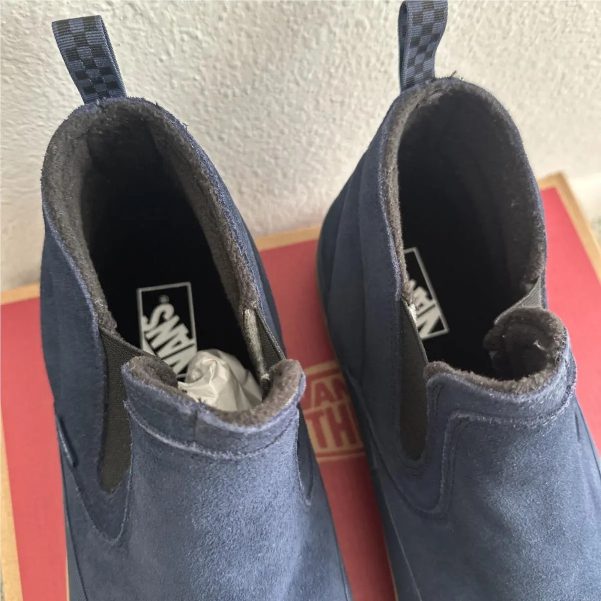 Vans shoes - Vans Mid Slip Insulated Dress Blues - VN000Y1VLKZ - Blue, Manufacturer: Dress Blues (UPC: 198268788645) 2