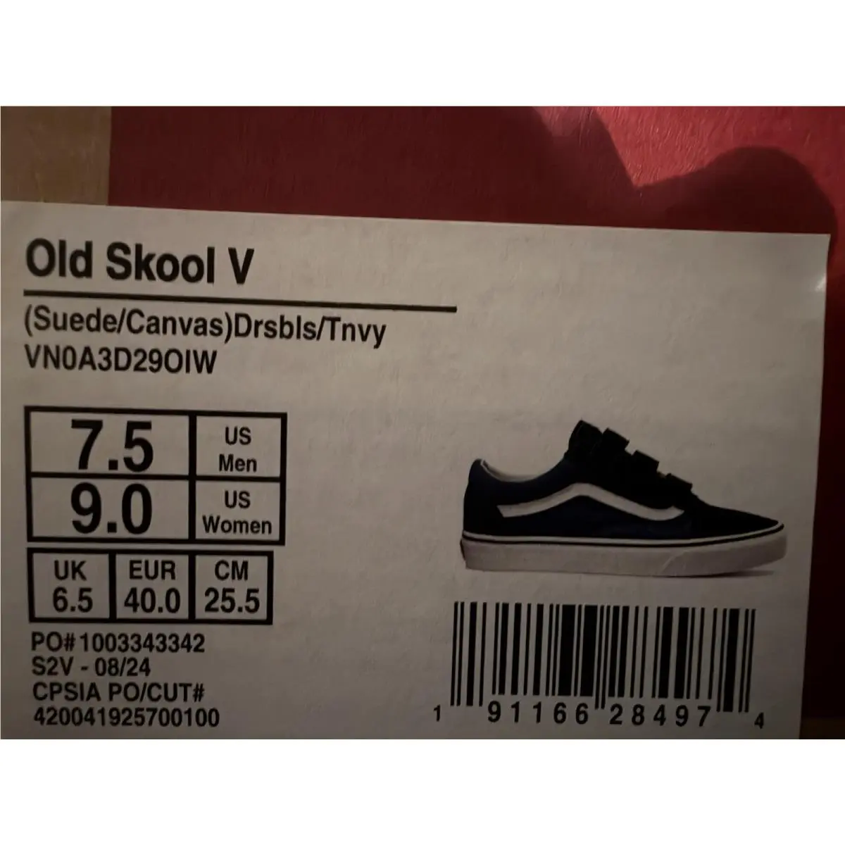 Vans shoes - VANS Old Skool - Old Skool - VN0A3D29OIW - Blue 11