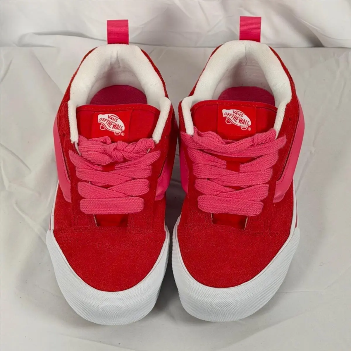 Vans shoes - VANS Knu Skool - Knu Skool - Red 1