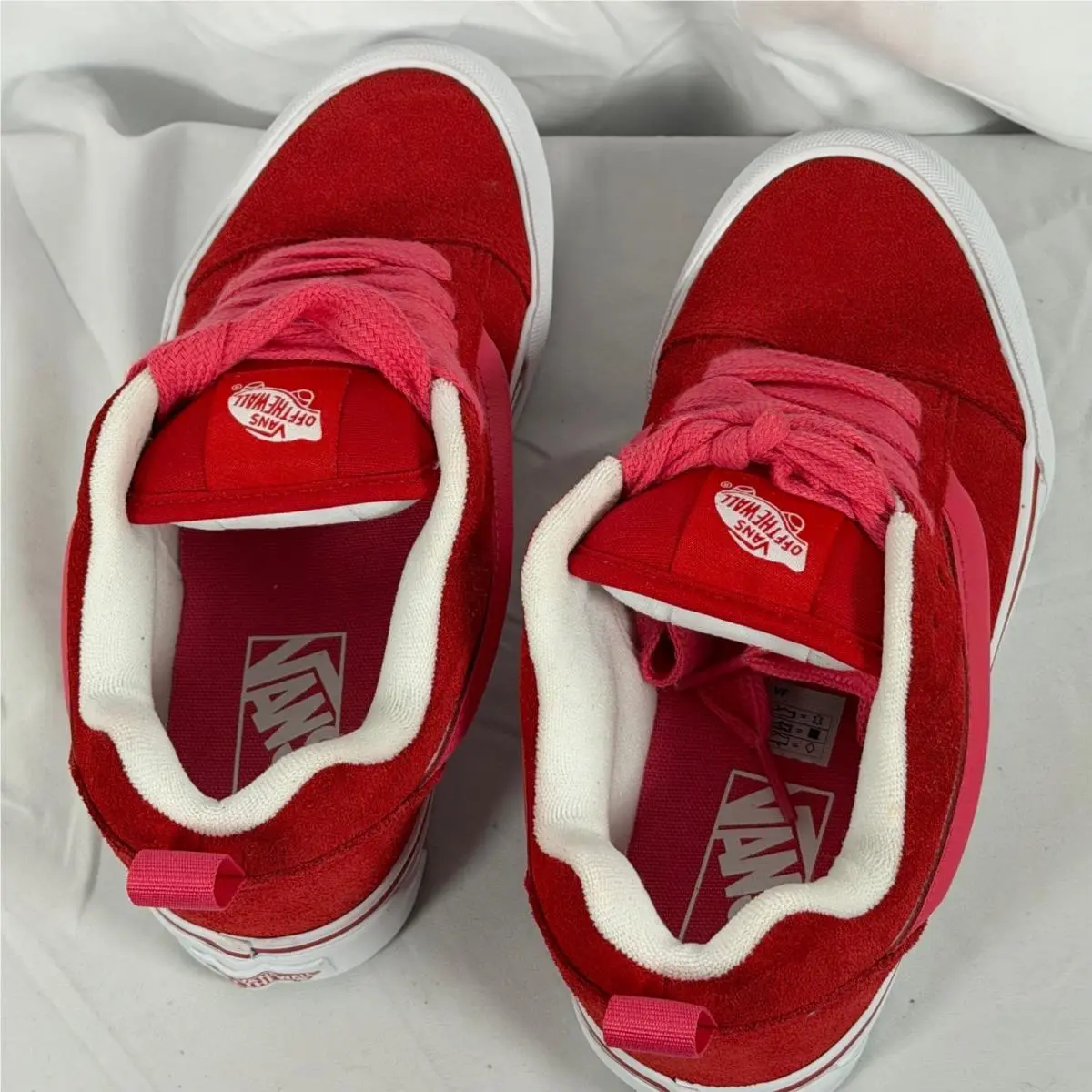 Vans shoes - VANS Knu Skool - Knu Skool - Red 4