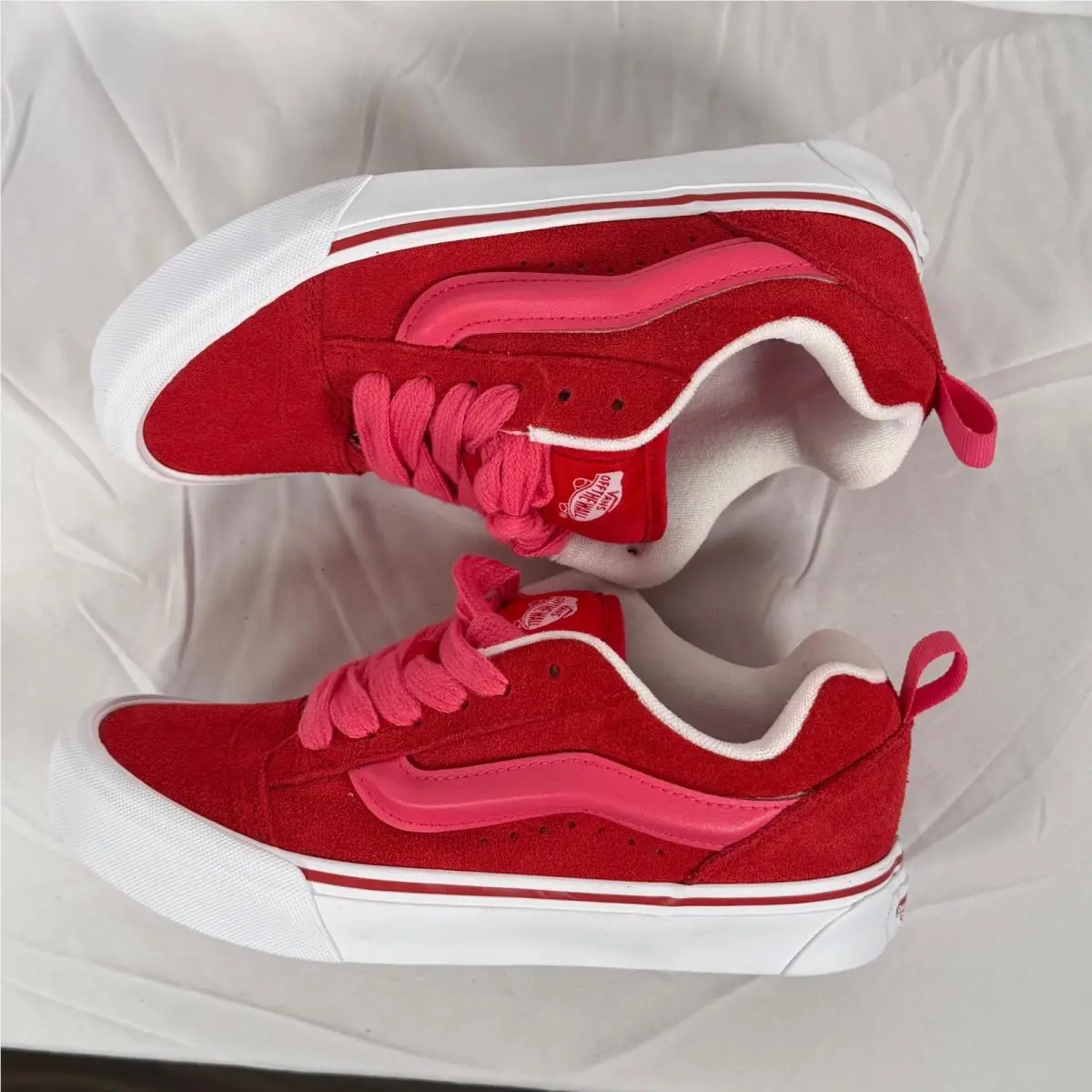 Vans shoes - VANS Knu Skool - Knu Skool - Red 12