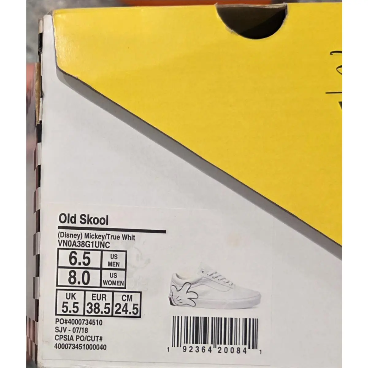Vans shoes - VANS Old Skool - Old Skool - VN0A38G1UNC - White 5