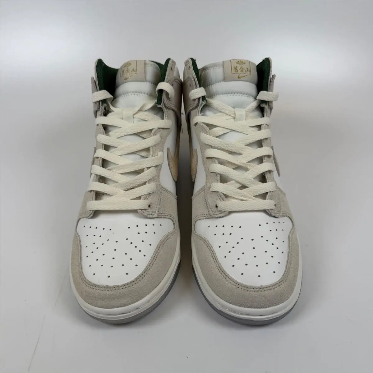 Nike shoes - Nike Dunk High Premium San Francisco Chinatown Gold - White 2