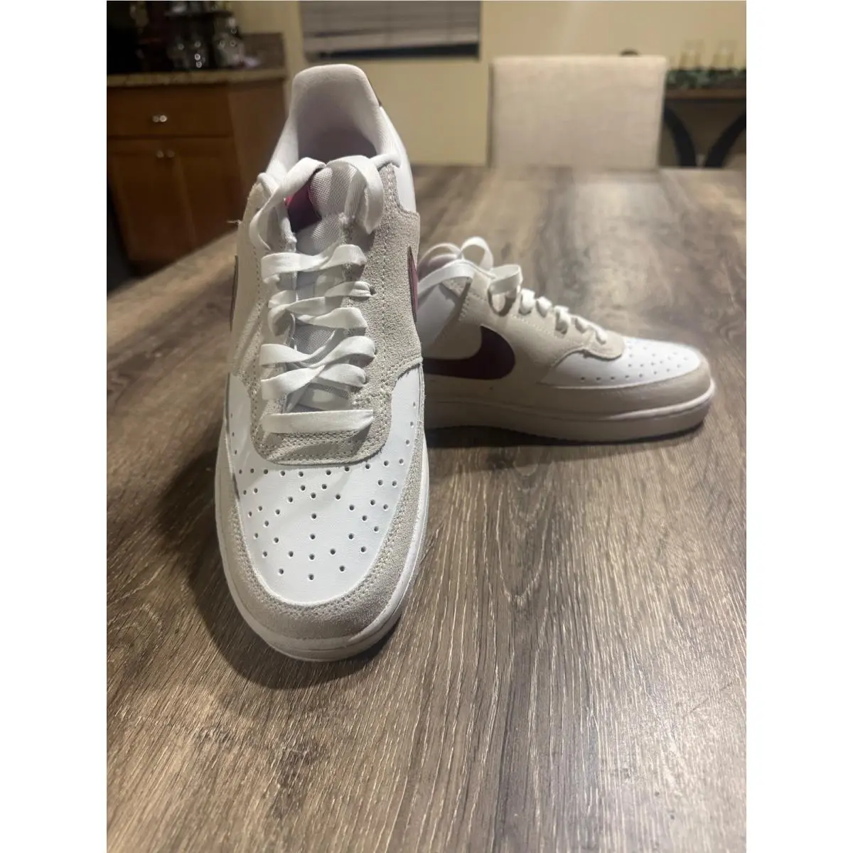 Nike shoes - Nike Court Vision Low - Court Vision Low - White 4