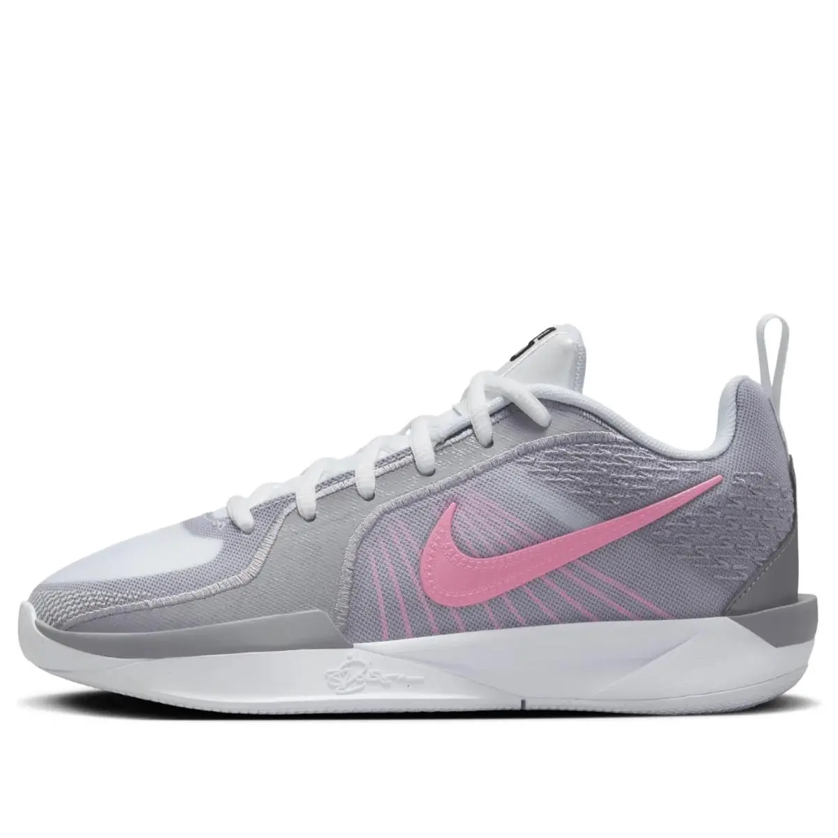 7Y - Girl`s  Sabrina 2 Basketball Shoes `white` FQ7376-101 by Nike