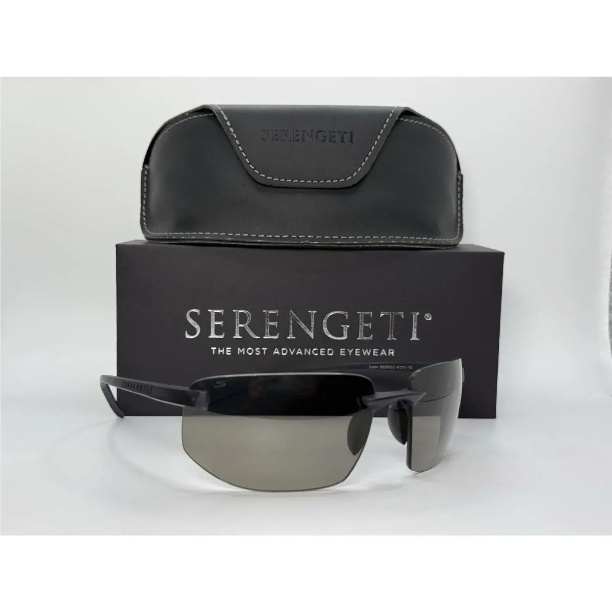 Serengeti Lupton 553002 Polarized Sunglasses Black W/gray Lens