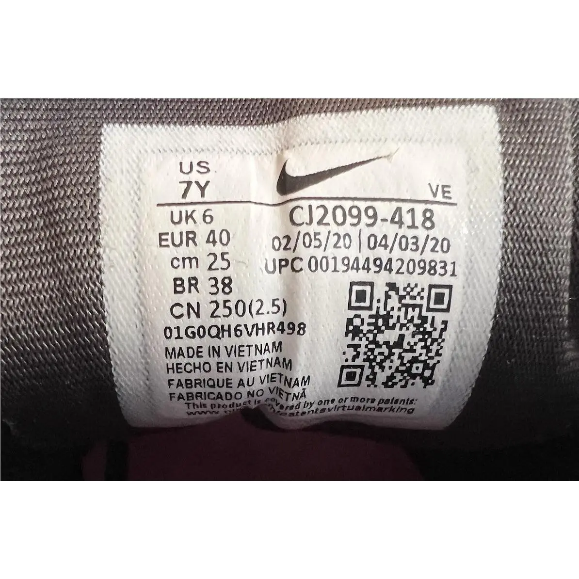 Nike shoes - Nike Air Zoom Pegasus - Air Zoom Pegasus - CJ2099418 - Blue (UPC: 0194494209831) 6