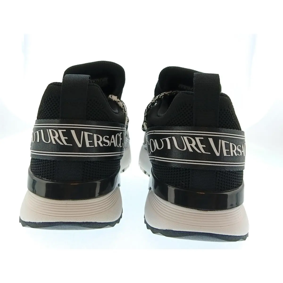 Versace shoes - E79YA3SA3 EZSD03 E899 - Black / White 5