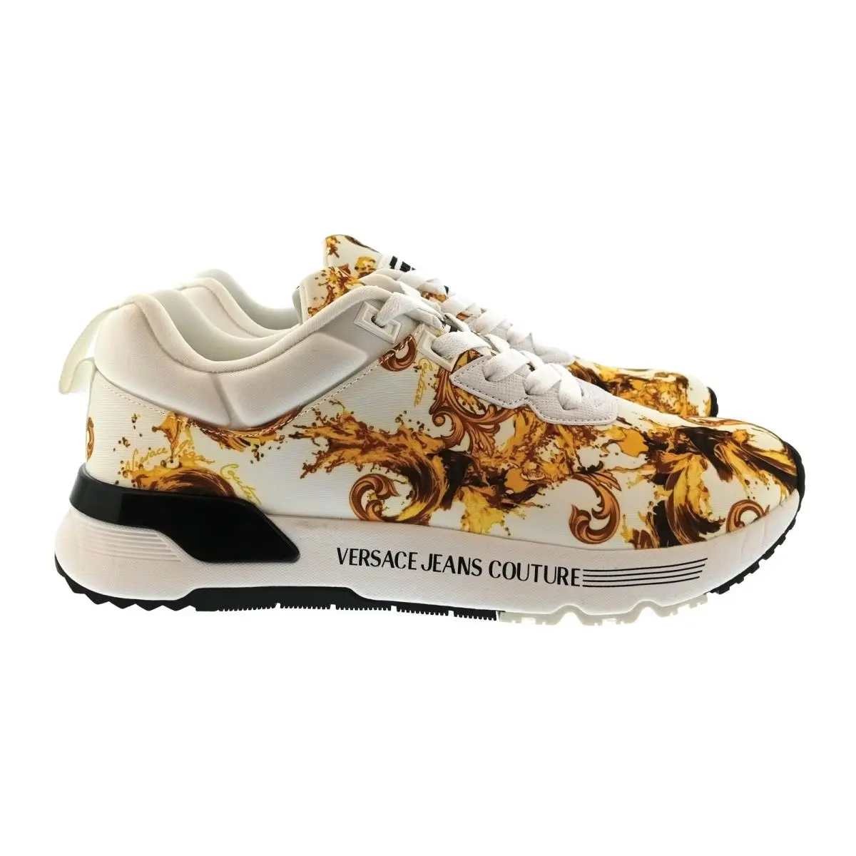 Versace shoes - E80YA3SA1 EZSE15 EG03 - White / Gold 0