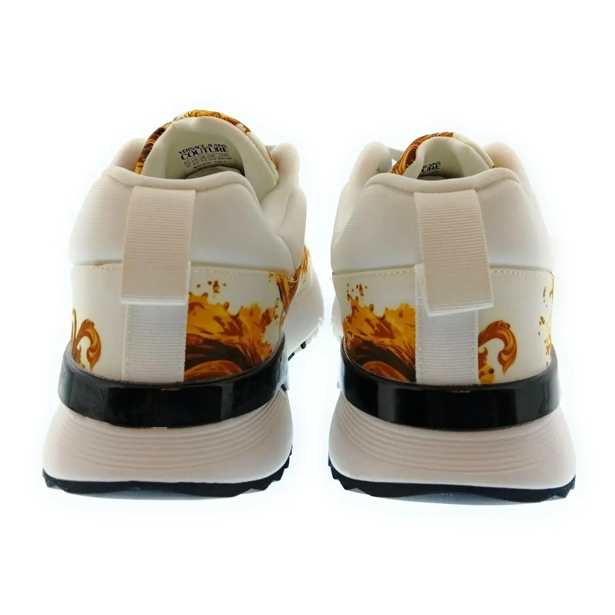Versace shoes - E80YA3SA1 EZSE15 EG03 - White / Gold 5