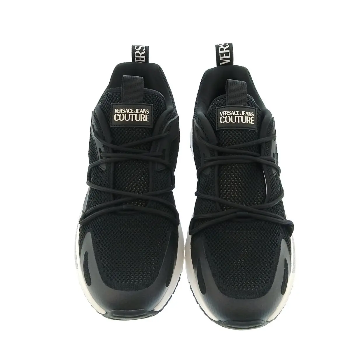 Versace shoes - E80YA3SA8 EZSE17 E899 - Black / Gray 6