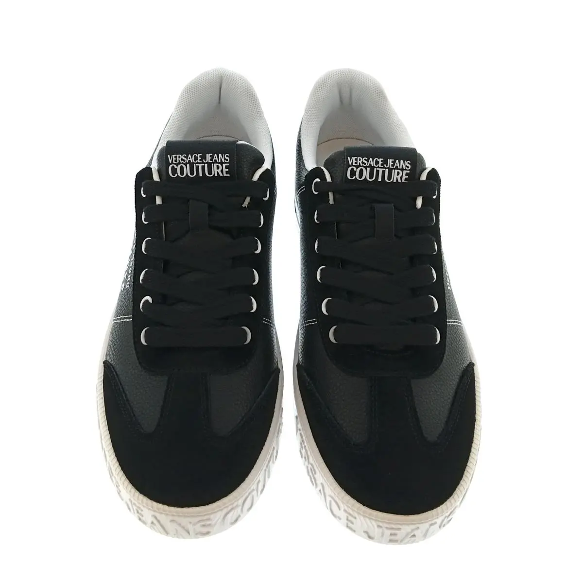 Versace shoes - E80YA3SK6 EZPB82 E899 - Black / White 2
