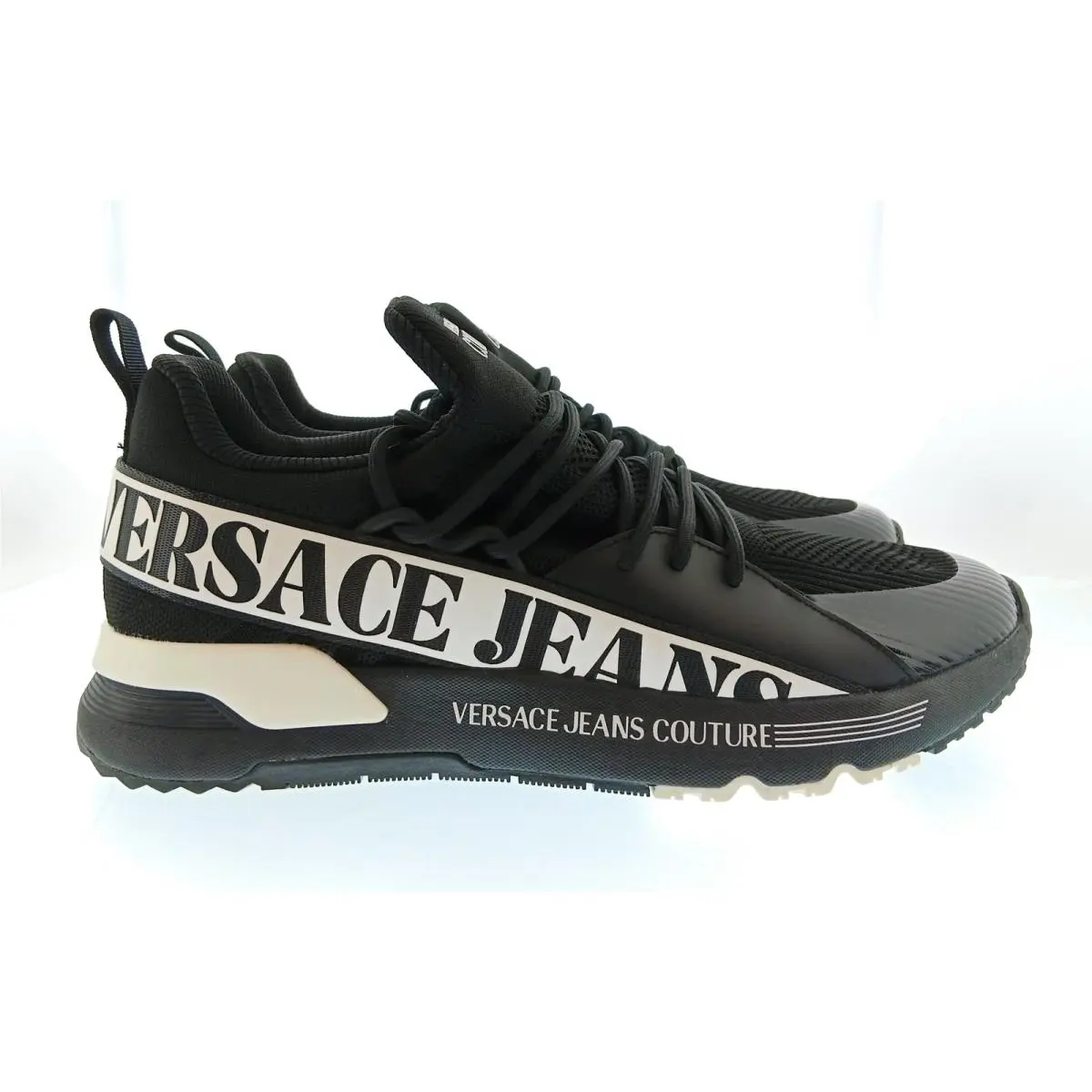 Versace shoes - E80YA3SA3 EZSE21 E899 - Black / White 0