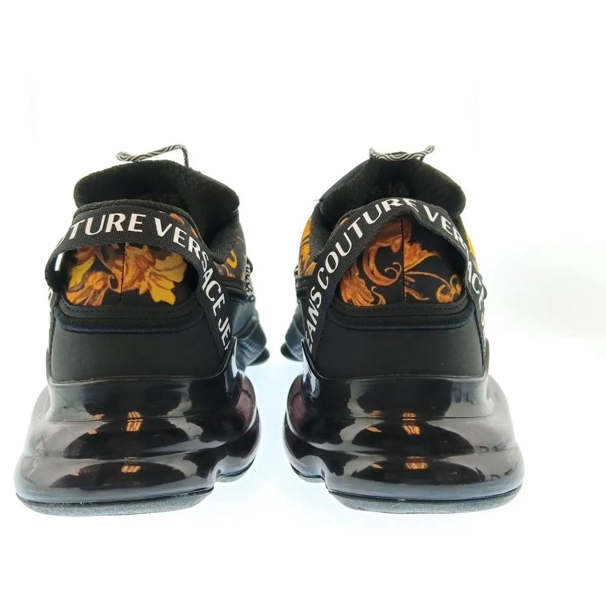 Versace shoes - E79YA3SU2 EZSC94 EG89 - Black / Orange 1