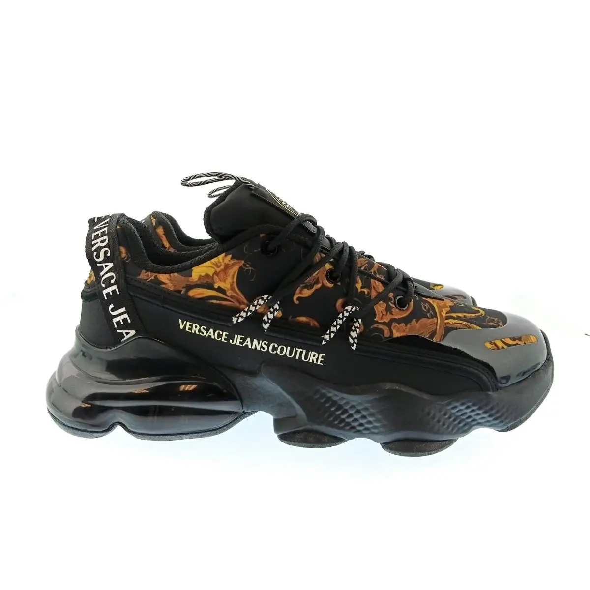 Versace shoes - E79YA3SU2 EZSC94 EG89 - Black / Orange 4