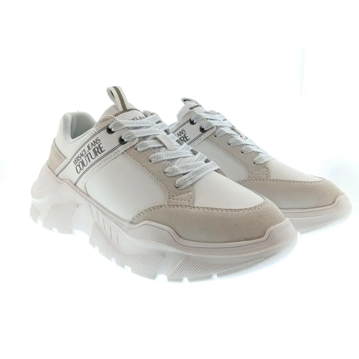 Versace shoes - E79YA3SC2 EZPB30 E003 - White / Beige 3