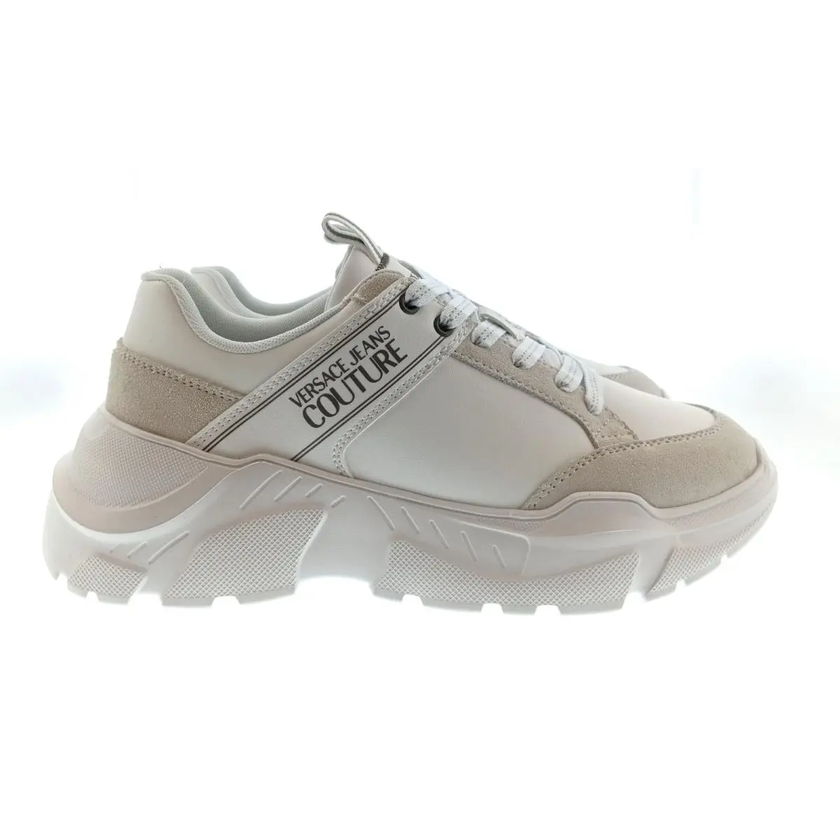Versace shoes - E79YA3SC2 EZPB30 E003 - White / Beige 4
