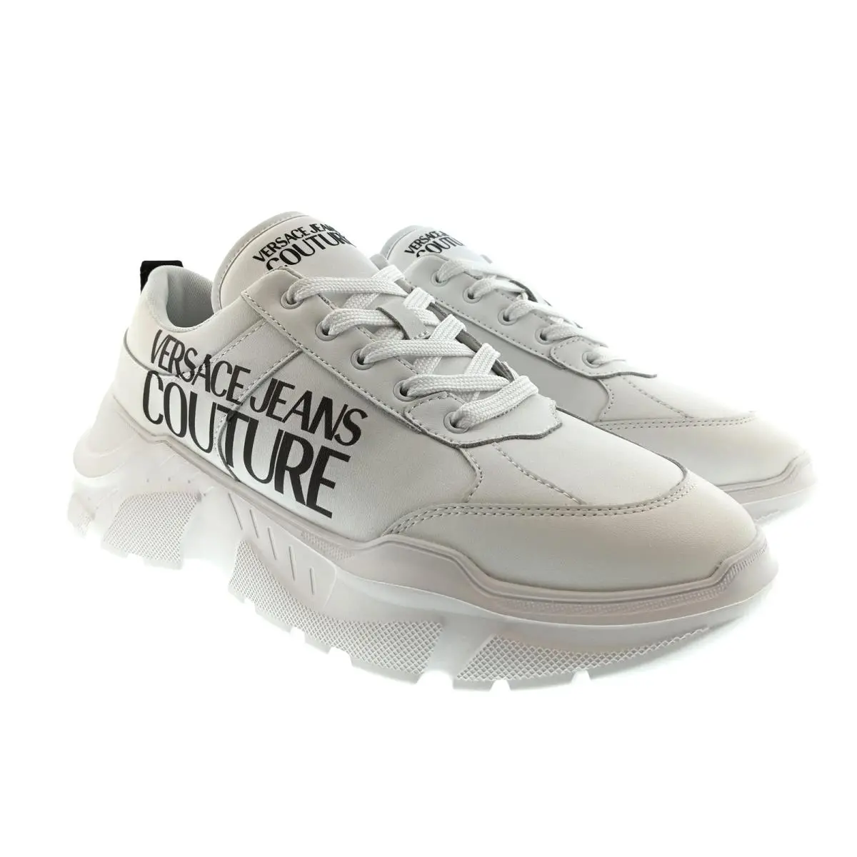 Versace shoes - E79YA3SC1 EZPB45 E003 - White / Black 3