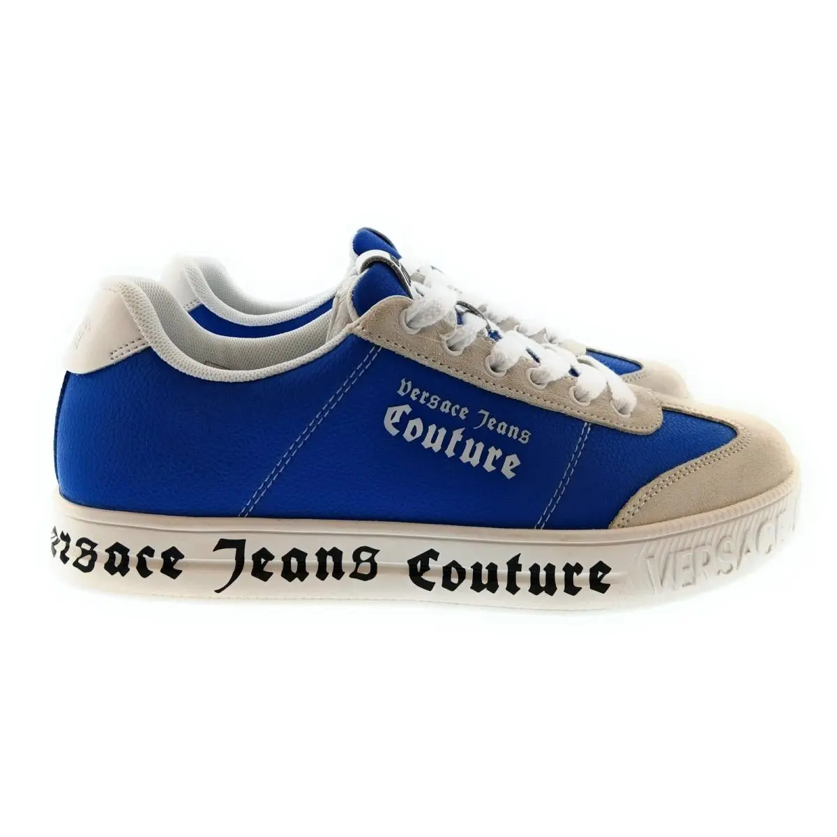 Versace shoes - E80YA3SK6 EZPB82 EV60 - Blue / Beige / White 0