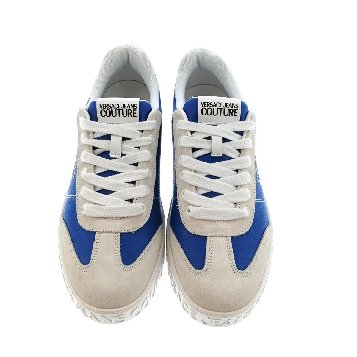 Versace shoes - E80YA3SK6 EZPB82 EV60 - Blue / Beige / White 2