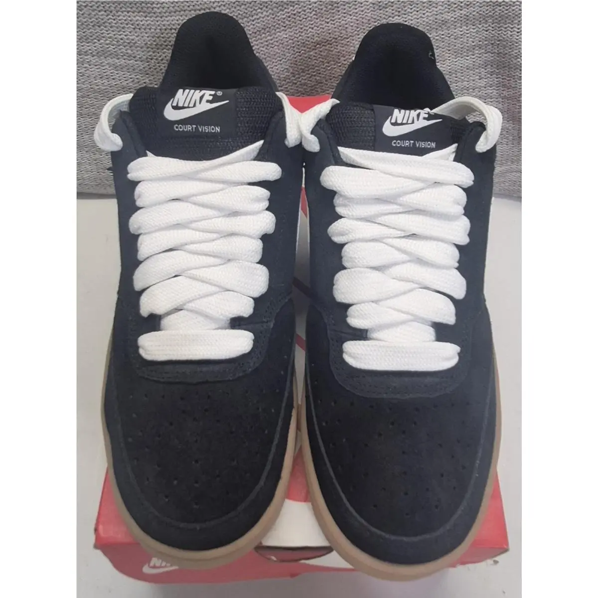 Nike shoes - Nike Court Vision Low - Court Vision Low - IO7727-001 - Black / White / Mad Brown 2