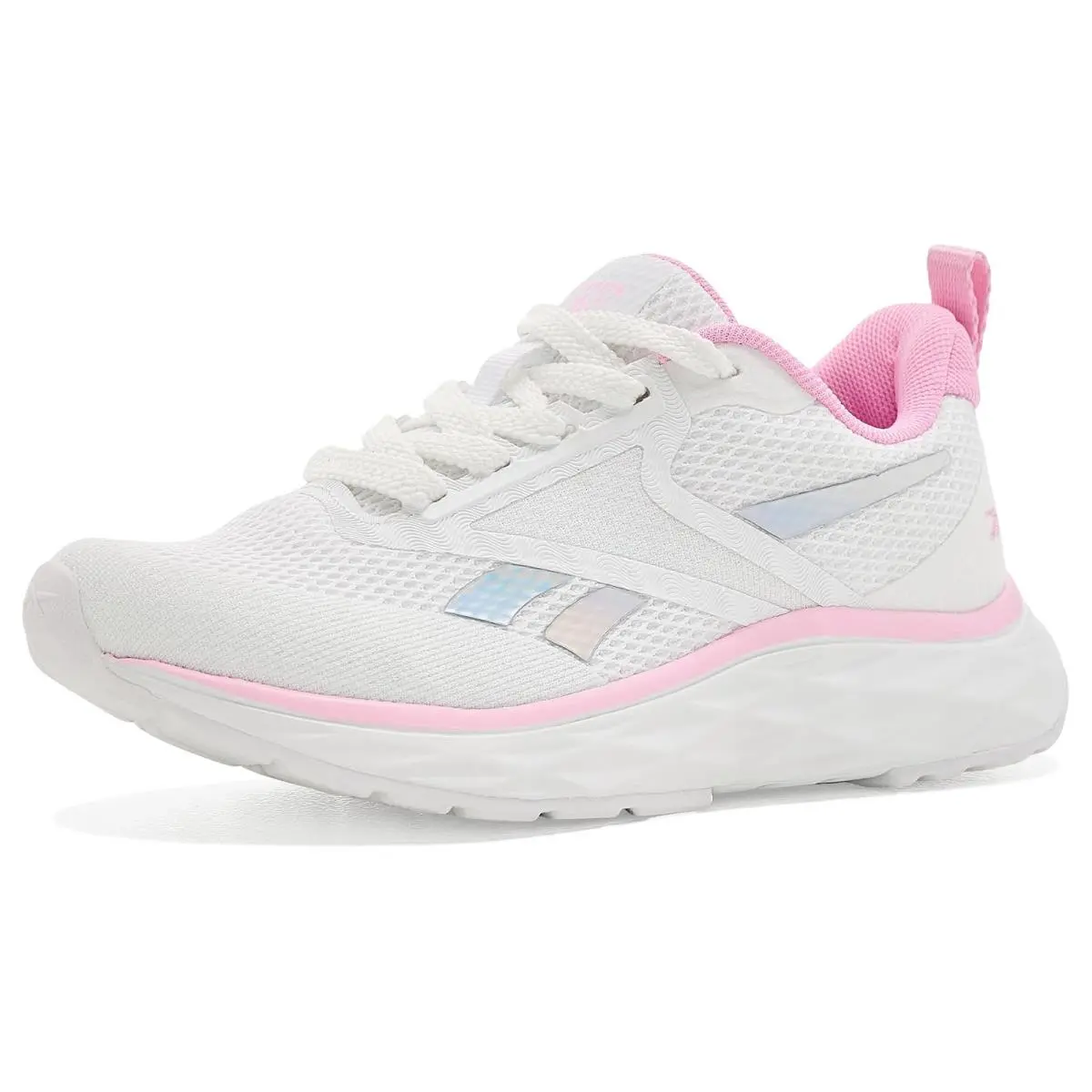 Girls` Sneakers Athletic Shoes  Kids Aniwa Little Kid/big Kid White/Pink by Reebok