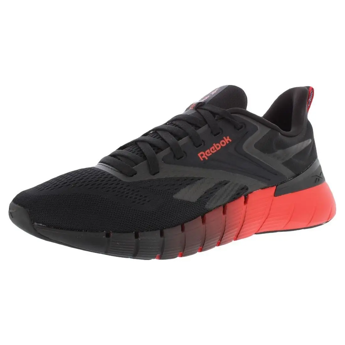 Reebok shoes - Black/Sport Red, Main: Black 4