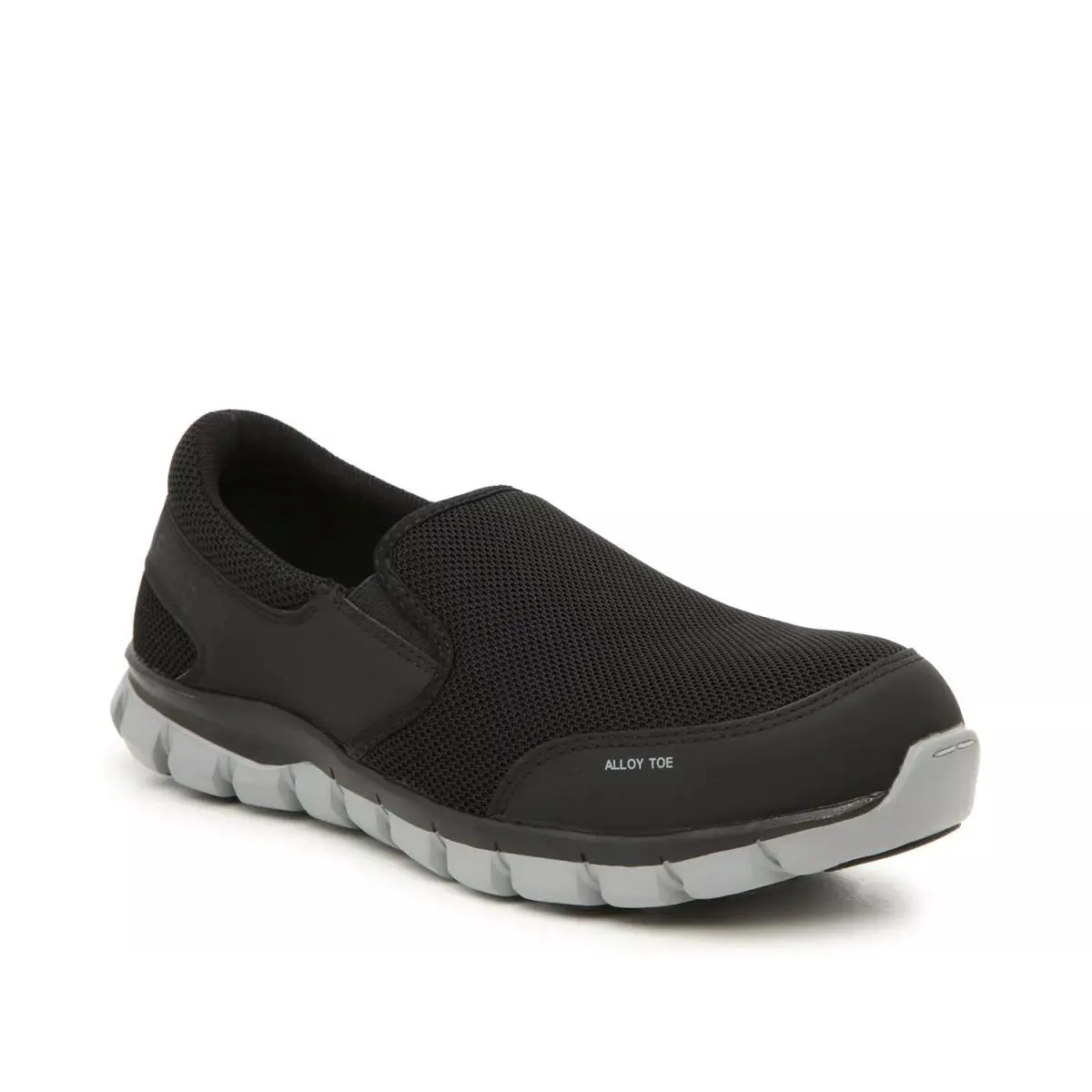 Men`s Work Safety Shoes Reebok Work Sublite Work Slip - Black