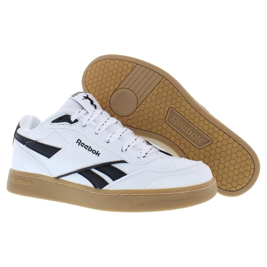 Reebok shoes - White/Black/Gum, Main: White 3