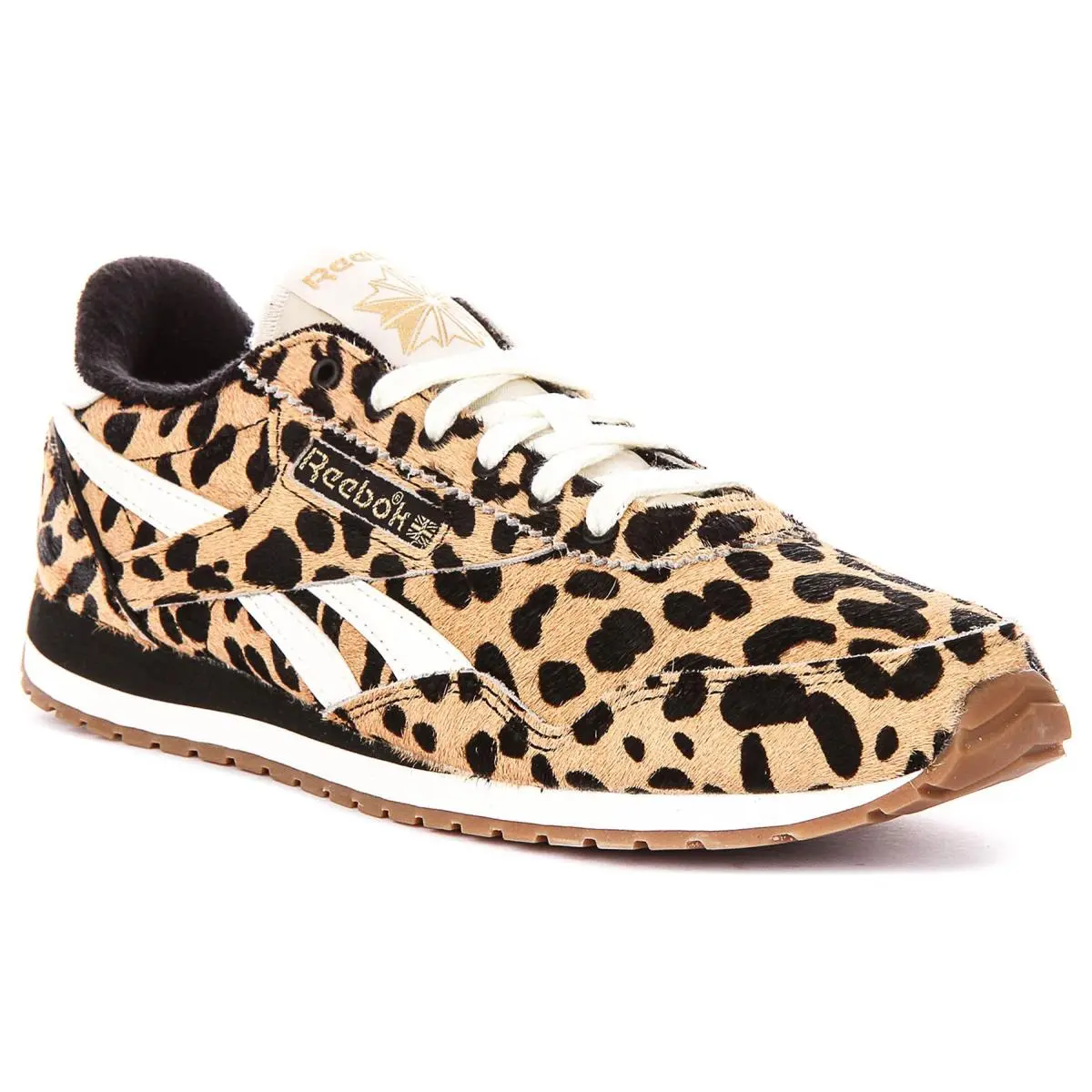 Classic Az Lace Up Womens Trainer In Leopard US 6 - 11 Leopard by Reebok