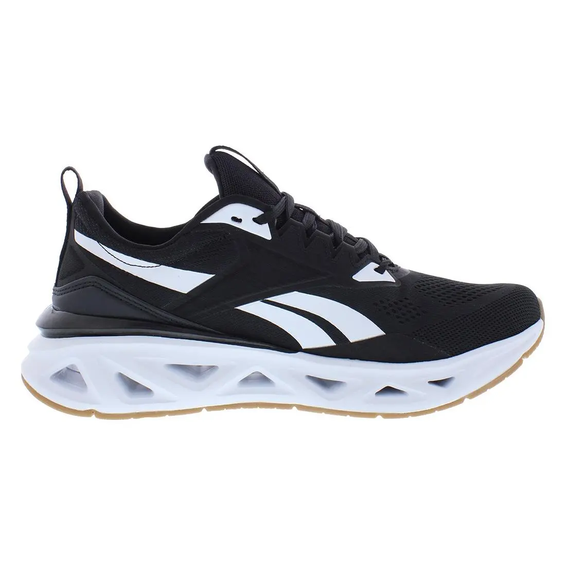 Reebok shoes - Black/White/Tan, Main: Black 1