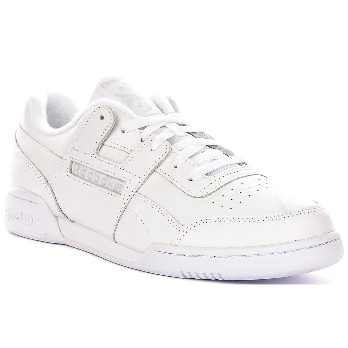 Workout Plus Classic Cupsole Lace up Mens Trainers In White US 8 - 13 by Reebok