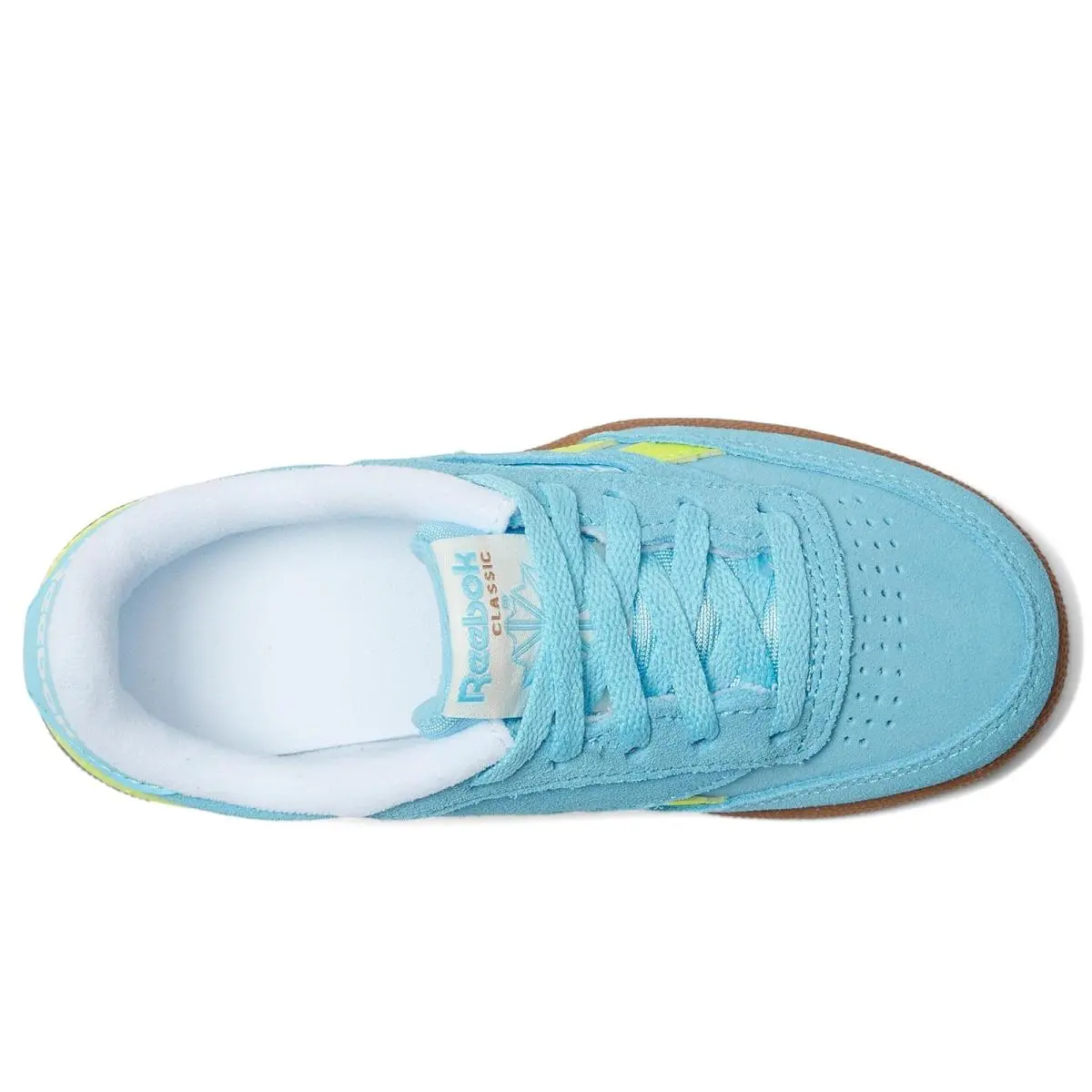 Reebok shoes - Digital Blue/Solar Acid Yellow/Gum 0