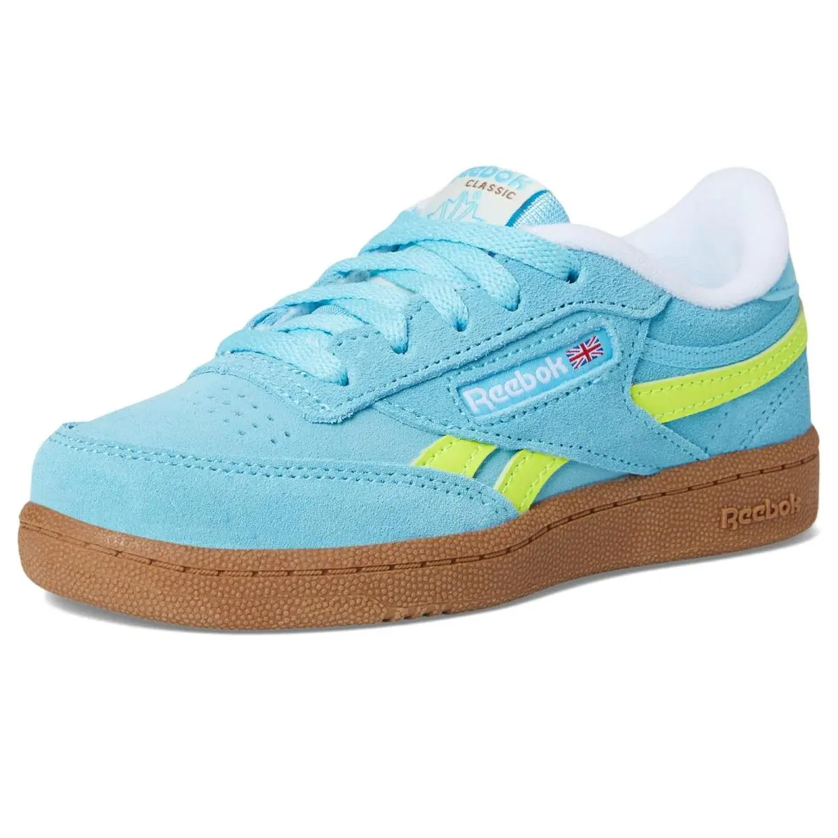 Reebok shoes - Digital Blue/Solar Acid Yellow/Gum 5