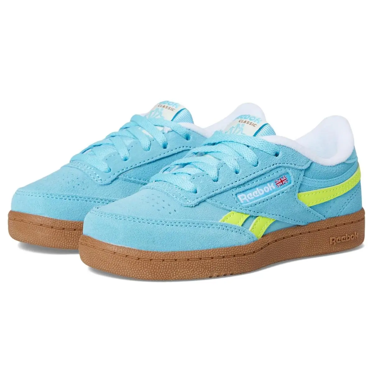 Reebok shoes - Digital Blue/Solar Acid Yellow/Gum 6