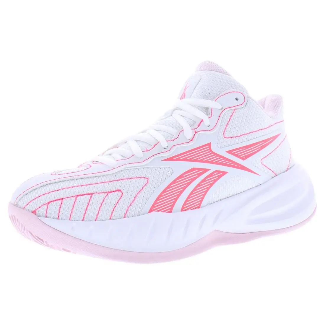 Reebok shoes - 100247293 - 100247293 - White/Pink/Pink, Main: White 4