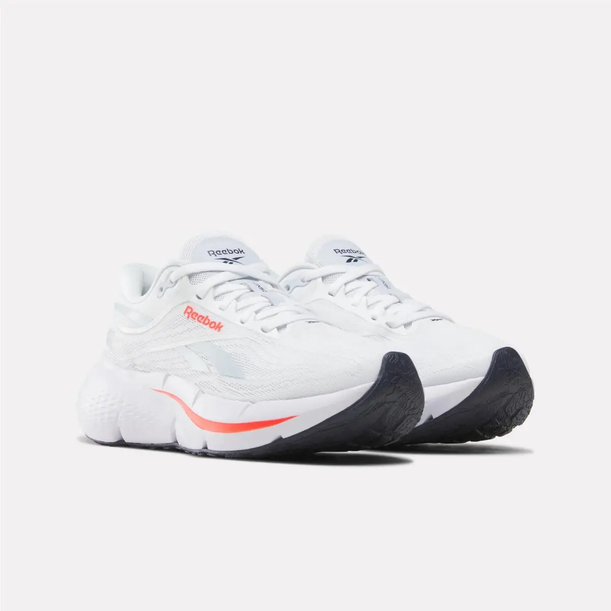 Reebok shoes - White/Neon Cherry 12