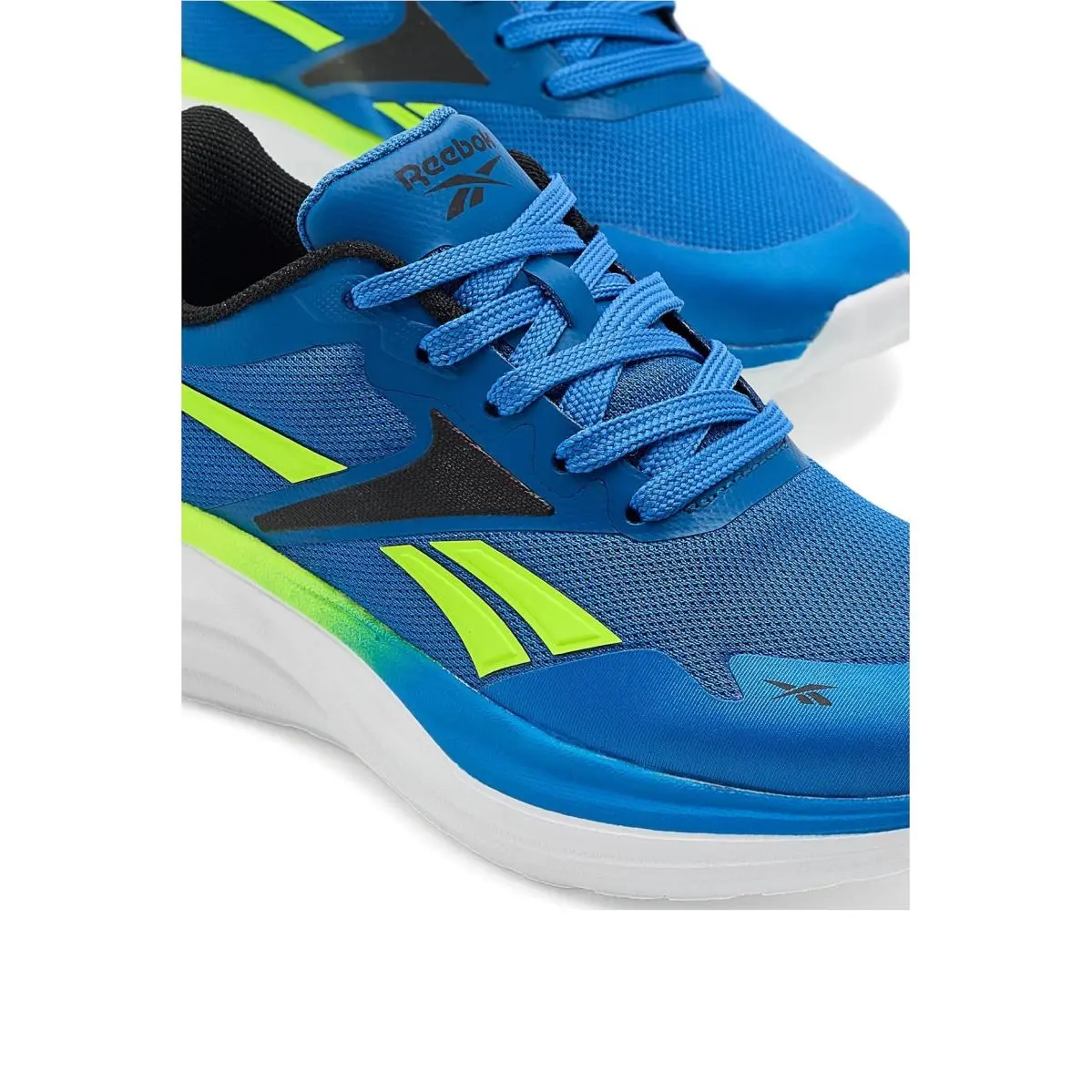 Reebok shoes - Olympian Blue/Digital Lime/Black 11