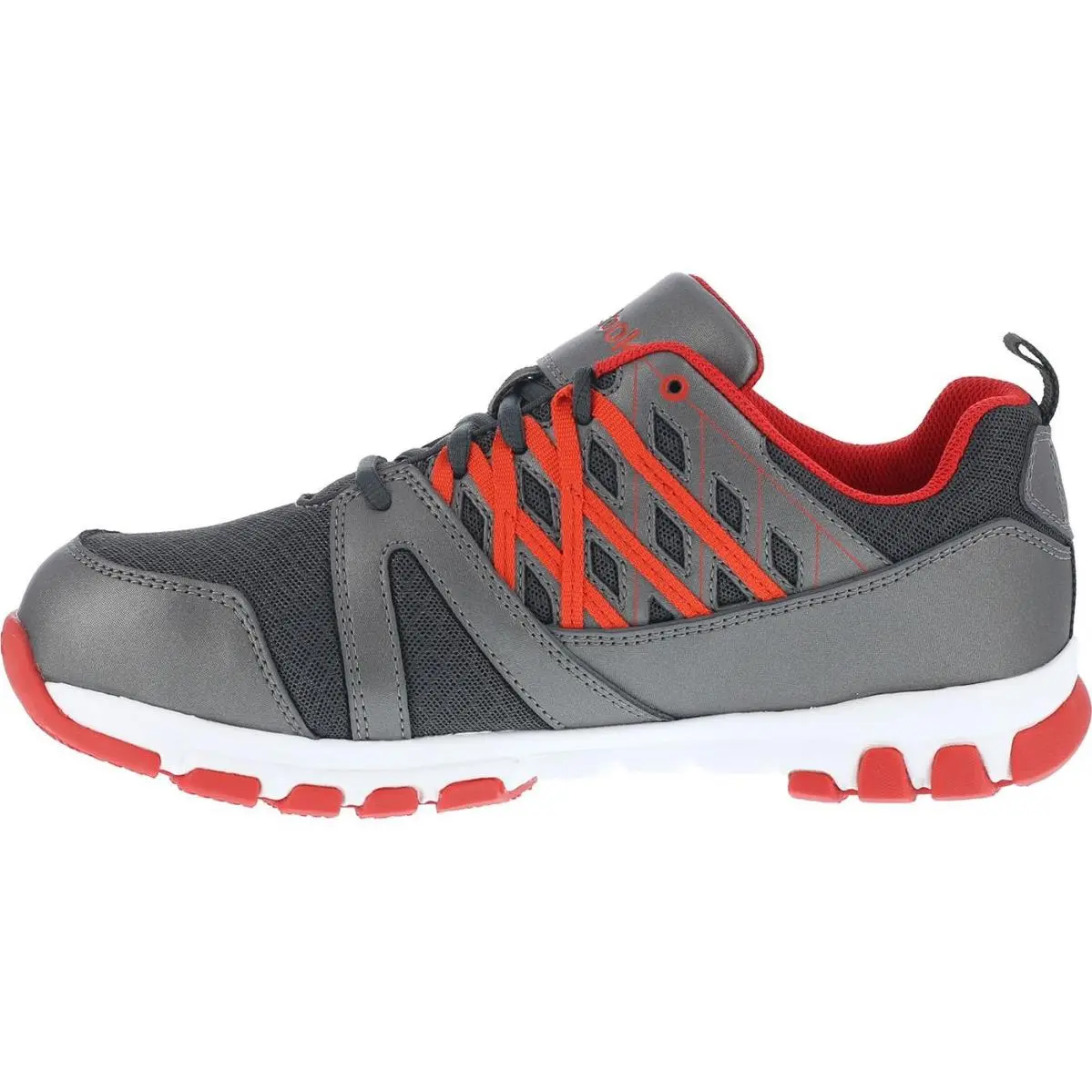 Reebok shoes - RB4005 - RB4005 - CHARCOAL GREY RED 1