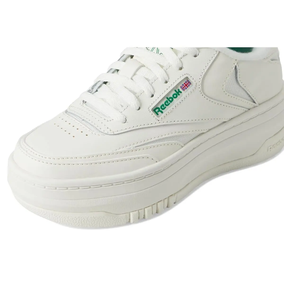 Reebok shoes - Chalk/Chalk/Glen Green 4
