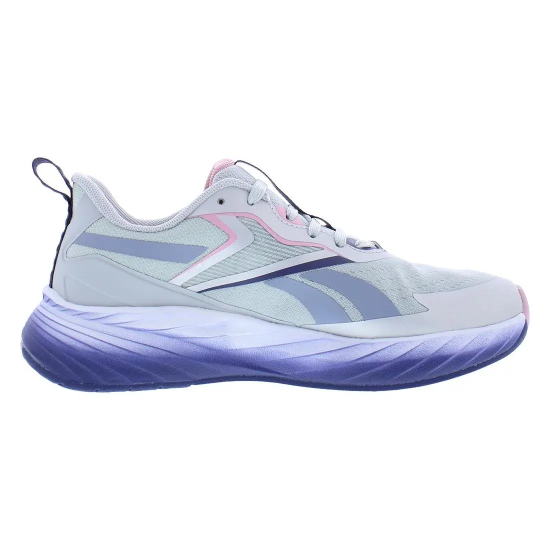 Reebok shoes - Light Grey/Dark Purple/Light Pink, Main: Grey 1
