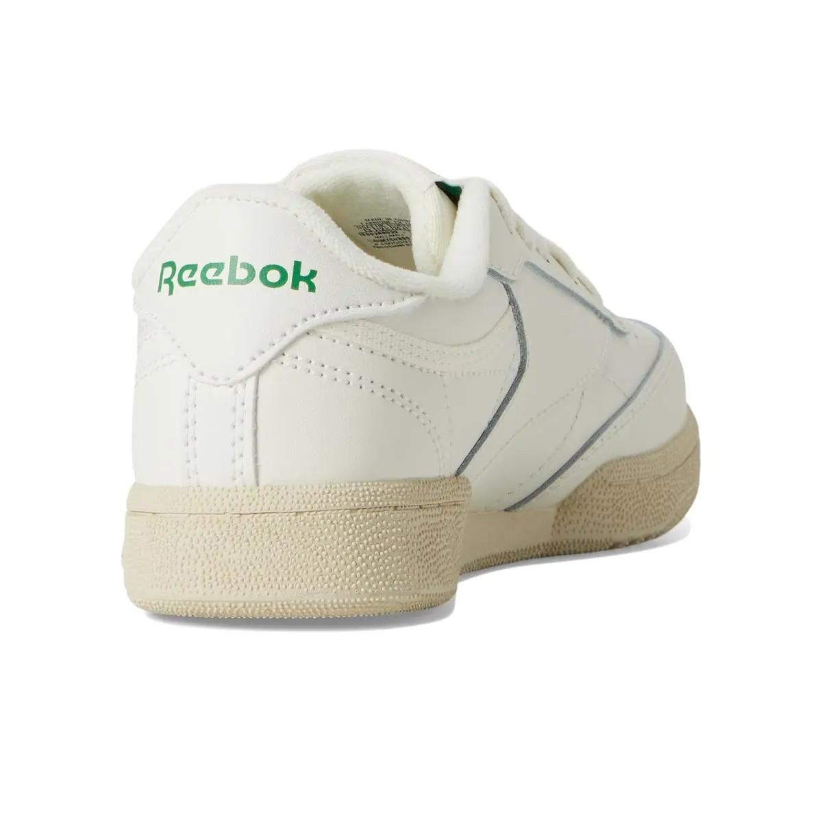 Reebok shoes - Chalk/Chalk/Glen Green 10