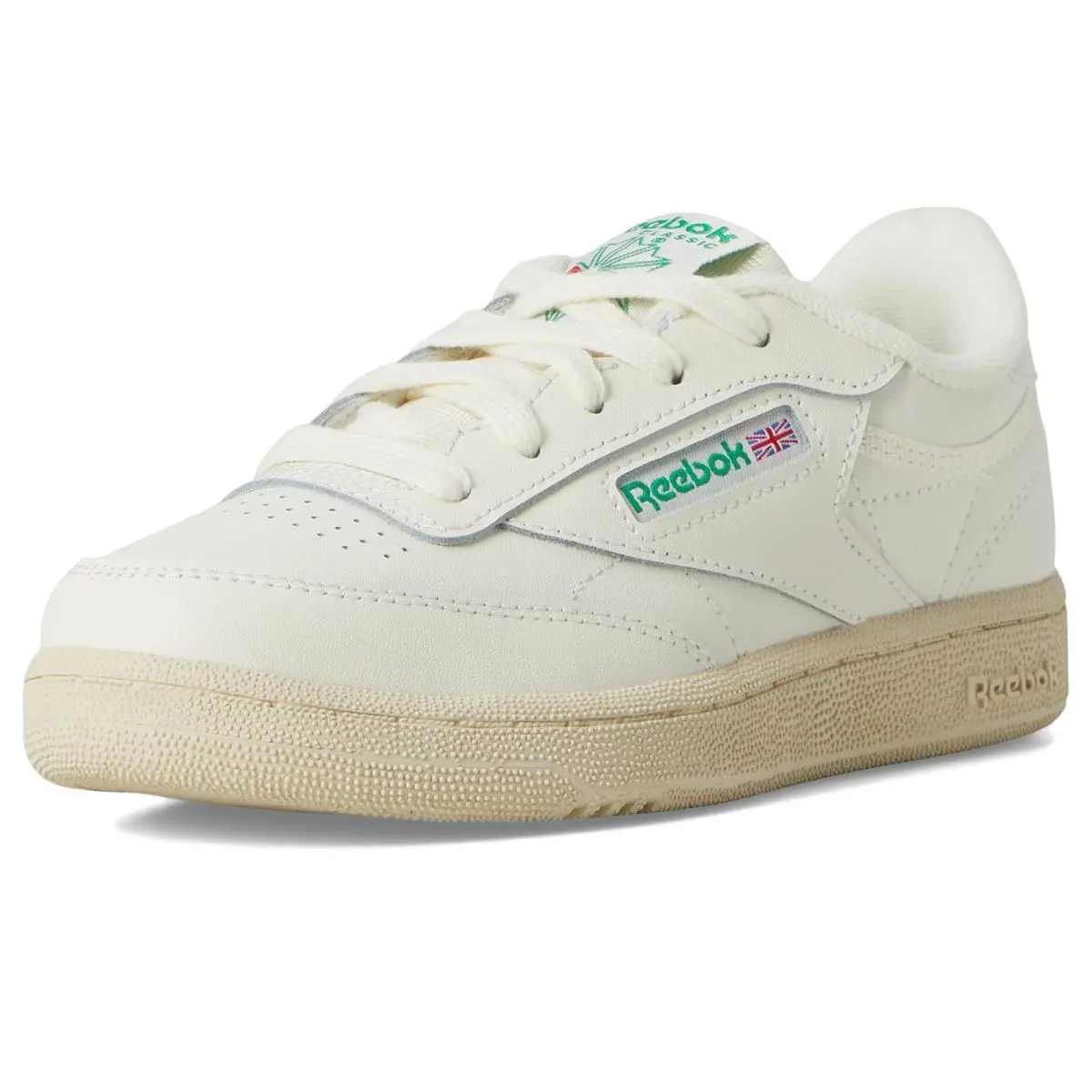 Reebok shoes - Chalk/Chalk/Glen Green 12