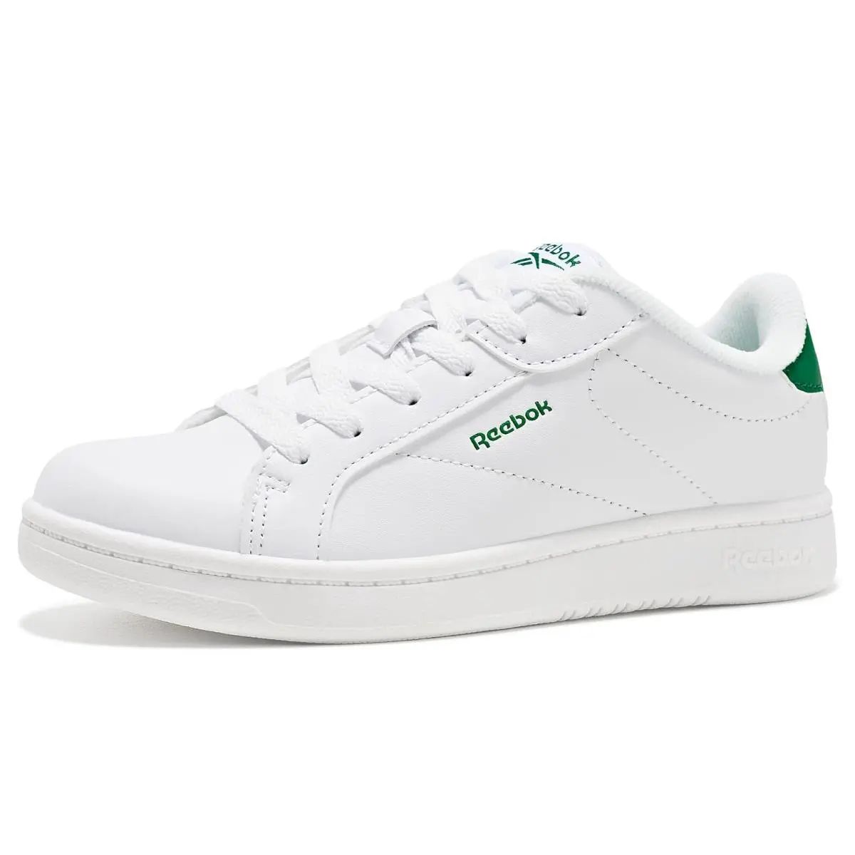 Unisex Kids Sneakers Athletic Shoes  Kids Shadoray Little Kid/big Kid White/Glen Green by Reebok