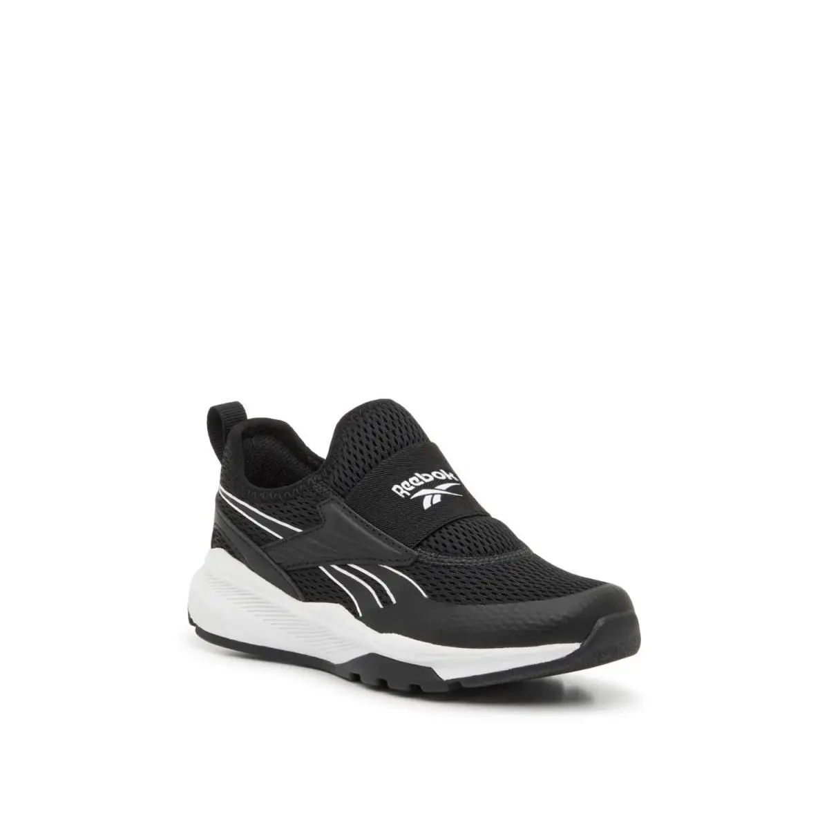 Boys` Athletic Sneakers  Shadow Flux Slip Black/Blue by Reebok